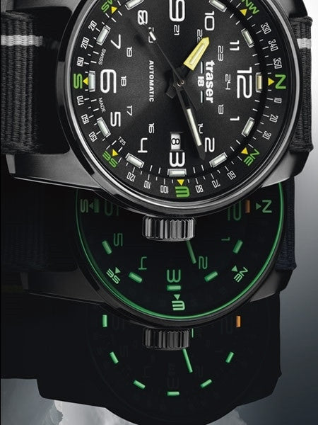 Traser P68 Pathfinder Swiss Automatic Watch with Compass, AR Sapphire Crystal #107718