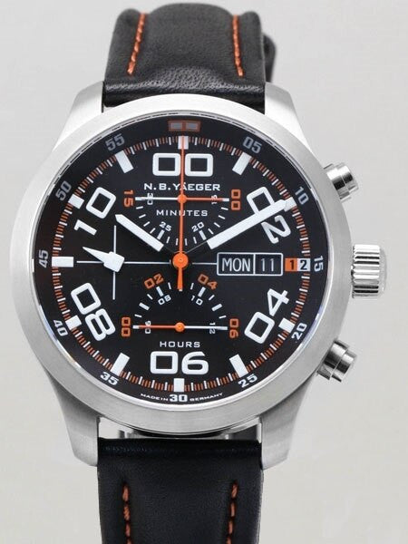 NB Yaeger Valjoux 7750 Swiss Automatic Chronograph with Sapphire Crystal #CHARLIE-C2