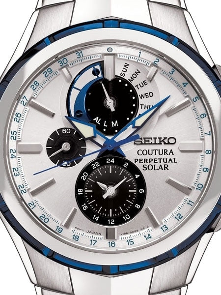 Seiko SSC787 Solar Coutura Chronograph and Perpetual Calendar