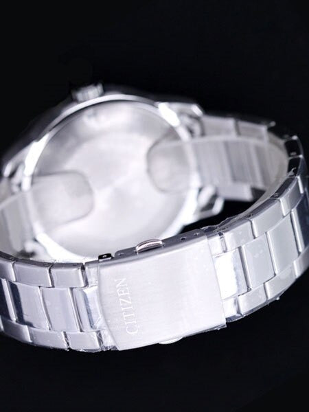Citizen Automatic Blue Dial Watch with Stainless Steel Bracelet #NH8370-86L
