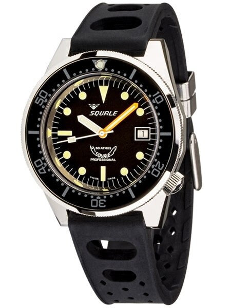 Squale 500 meter Professional Swiss Automatic Dive watch with Sapphire Crystal #1521-026-A