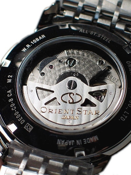 Orient Star Retrograde Day Watch with Date, Power Reserve, Sapphire Crystal #DE00002B