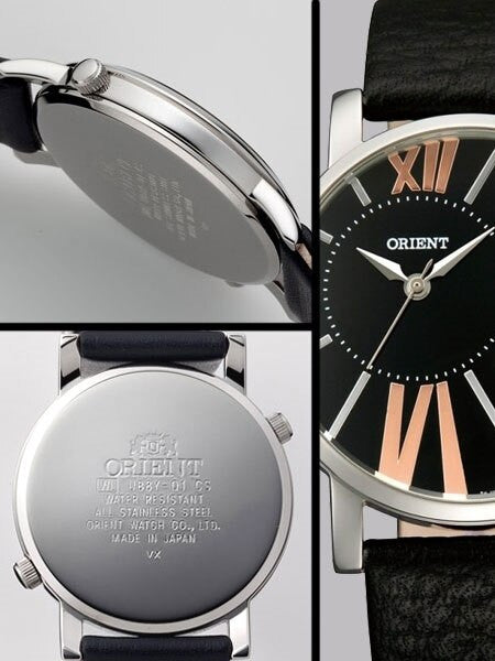 Orient Valentina Dual-Time Watch with Two Quartz Movements #UB8Y002B