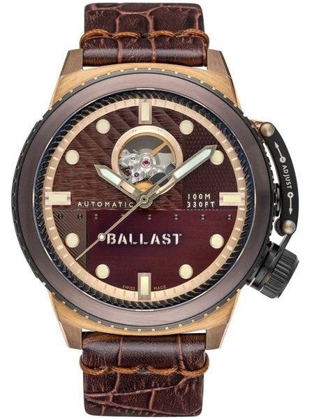 Ballast Trafalgar Automatic Watch with Bronze Case and Removable Shroud #BL-3136-03