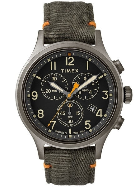 Timex 42mm Allied Quartz Chronograph Watch with INDIGLO Night-Light #TW2R60200VQ