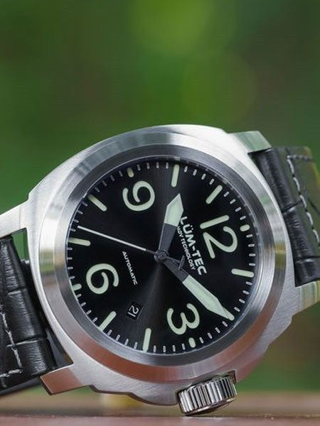 Lum-Tec 44mm M81 Swiss Automatic Watch with Double Curved AR Sapphire Crystal #M81