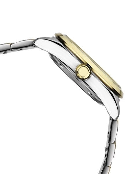 Seiko Two-Tone Automatic Dress Watch with 42mm Case, Bracelet #SRP704