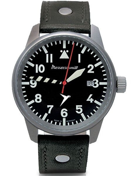 Messerschmitt 41mm Light Weight Titanium Case Pilot's Watch #ME-68Ti