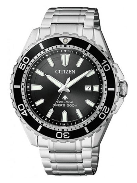 Citizen Eco-Drive Promaster 200 Meter Scuba Diver Watch with Bracelet #BN0190-82E