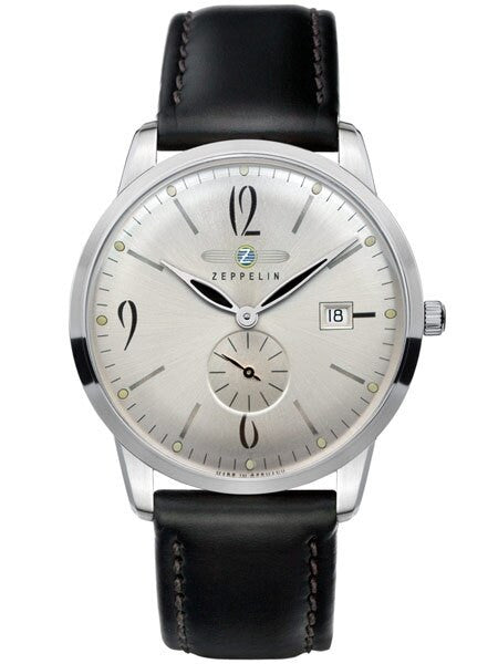 Graf Zeppelin Flatline Dress Watch that is Just 7mm Thin! #7334-4
