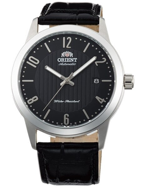Orient 40.5mm Howard Automatic + Hand Wind Watch with Black Dial #AC05006B