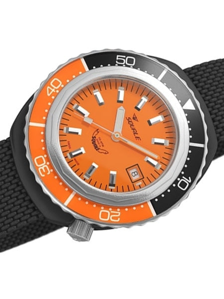 Squale 1000 meter Professional Swiss Automatic Dive watch with PVD Mesh Bracelet #2002O-PVD-S