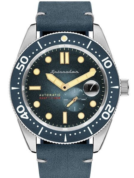 Spinnaker Croft Automatic Sports Watch with 43mm Case and Blue Dial #SP-5058-01