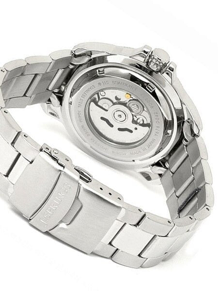 J. Springs Automatic 21-Jewel Sport Watch with Day and Date, Black Dial #BEB059