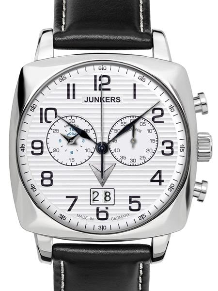 Junkers 1st Atlantic Flight East-West, Big Date Chronograph Watch #6486-1