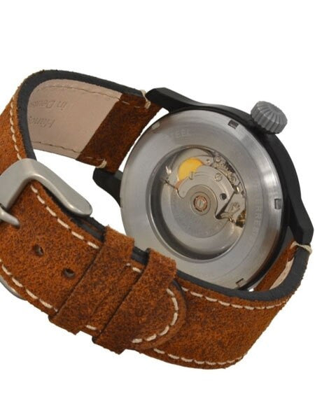 Aristo 42mm Aviator Swiss Automatic Watch with Sapphire Crystal #0H09