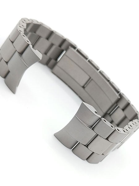 Damasko Ice-Hardened Stainless Steel Bracelet #DA3X-Steel (Curved End, 20mm)