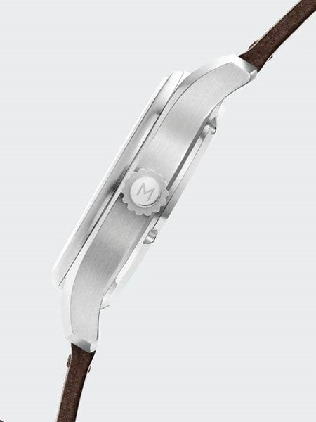 Martenero Kerrison Automatic Watch with White Dial, Sapphire Crystal #KER001