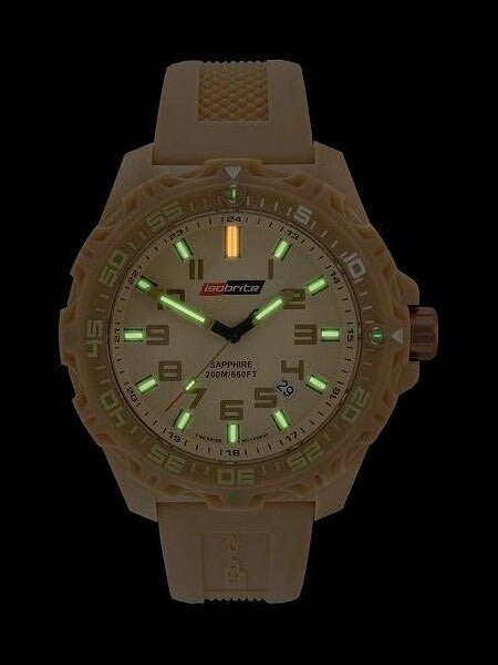 Armourlite Isobrite Tan Valor Watch with T-100 Tritium Illumination and Sapphire Crystal #ISO305