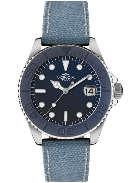 Mondia Madison Sport Quartz Watch with Blue Dial #MI764SS-01BL-CF
