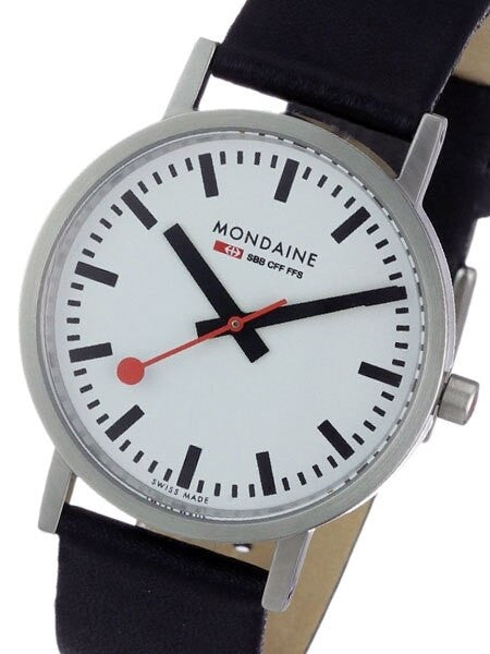 Mondaine Railways Quartz Dress Watch with a Brushed Case #A660-30314-16SBB