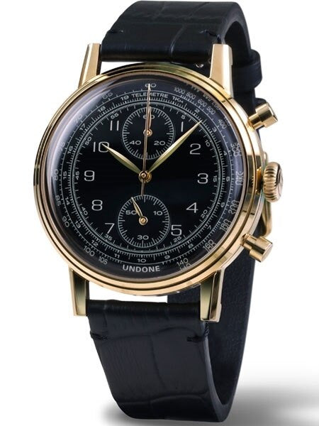 Undone Navi Two-Eye, MechaQuartz Chronograph with 60-Minute Stopwatch #Navi