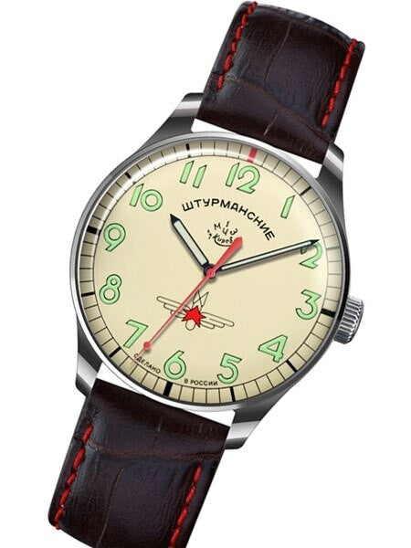Sturmanskie Gagarin Commemorative, Manual Winding Mechanical Watch with 40mm Stainless Steel Case #3705126