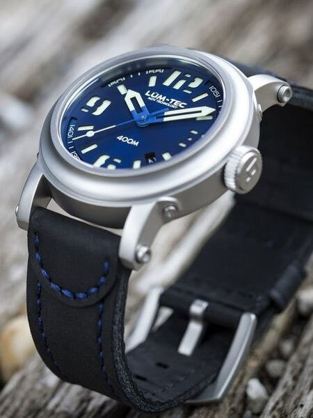 Lum-Tec 42mm High-Beat Automatic Watch with AR Sapphire Crystal #400M-2