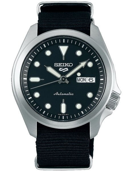 Seiko 5 Sports セイコー5 SRPE67 4R36-08L0 Seiko 5 Sports Automatic 24-Jewel Watch with Black Dial #SRPE67