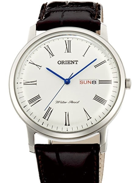 Orient Capital 2 Quartz Analog Dress Watch with Day and Date #UG1R009W