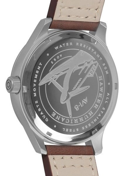 AVI-8 Hawker Hurricane Aviator Watch with Altimeter Style Dial #AV-4053-0B
