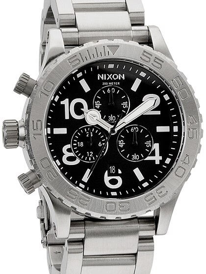 Nixon 42-20 Chrono Watch with Timer Functions and Left Side Pushers and Crown #A037-000