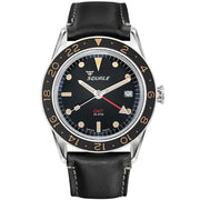 Squale 300 Meter Swiss Automatic GMT-Dive Watch, AR Sapphire Box Crystal #SUB-39GMTV Zoom