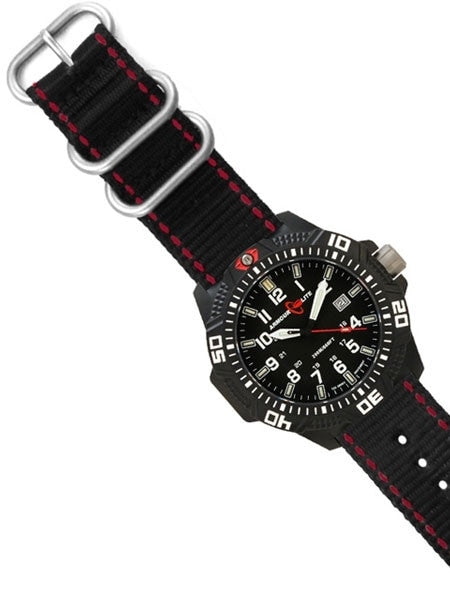 Armourlite Caliber Series Black Dial Watch with Tritium Illumination and Sapphire Crystal #AL603