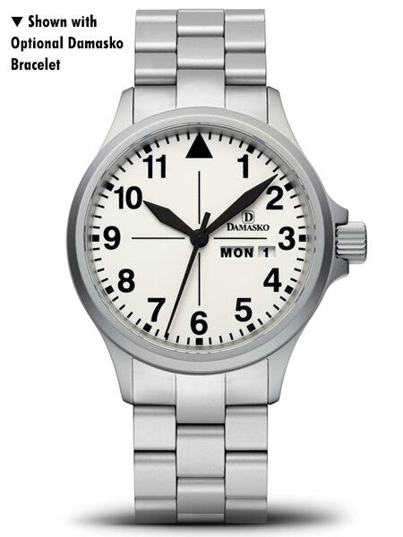 Damasko Swiss ETA Automatic with a 40mm Bead-Blasted Case, Luminous Dial #DA37