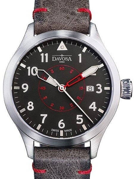 Davosa Swiss Automatic Neoteric Pilot Watch with Black Dial #16156556