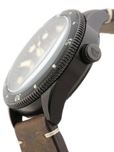 Spinnaker Cahill Automatic Sports Watch with 43mm PVD Case and Black Dial #SP-5033-02