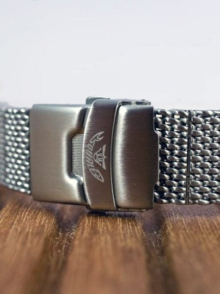 Squale Blasted Mesh Bracelet for 50 Atmos Diver (1521) #CINSS20-Blasted
