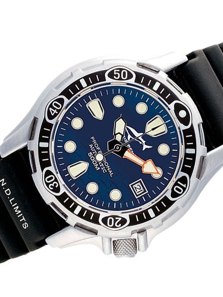 Chris Benz 500 meter Automatic Dive watch with Sapphire Crystal #CB-500-B-KBS