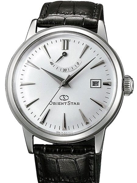 Orient Star Classic Automatic Dress Watch with Power Reserve, Domed Crystal #AF02004W
