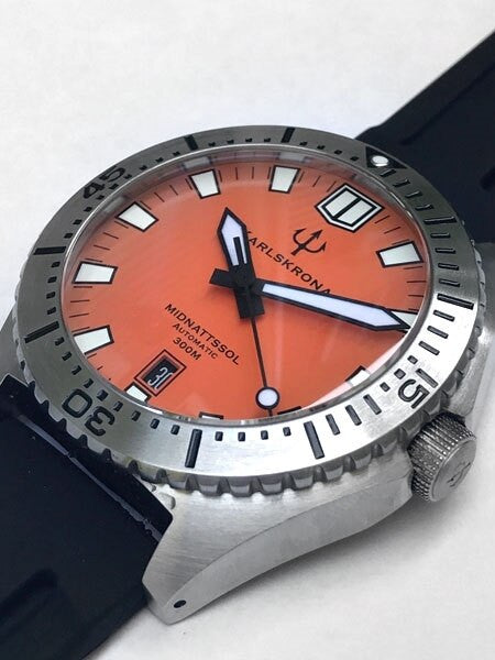 Karlskrona Midnattssol 300-Meter Automatic Dive Watch with 43mm Case #MID-OD