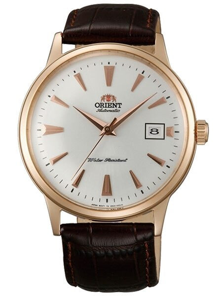 Scratch and Dent - Orient 2nd Generation Bambino Automatic Watch with Rose Goldtone Case and Hour Markers #AC00002W