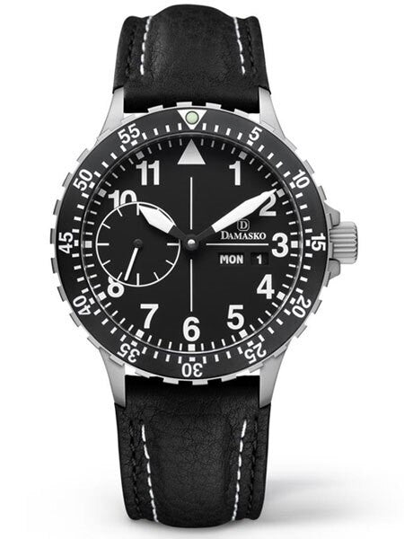 Damasko German Automatic Watch with a 60-Minute Bezel and Stainless Steel Case #DK14
