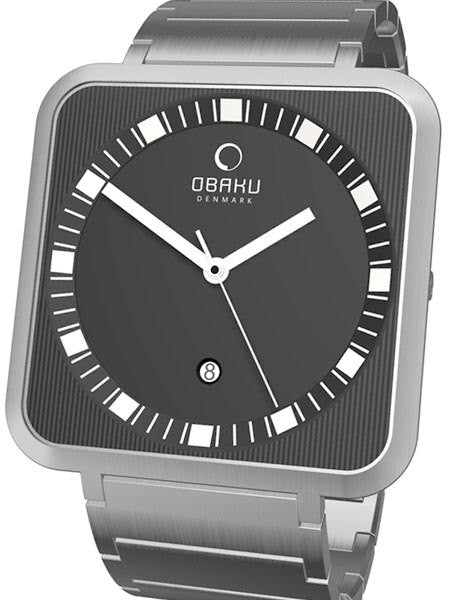 Obaku Harmony Quartz Watch with Stainless Steel Bracelet