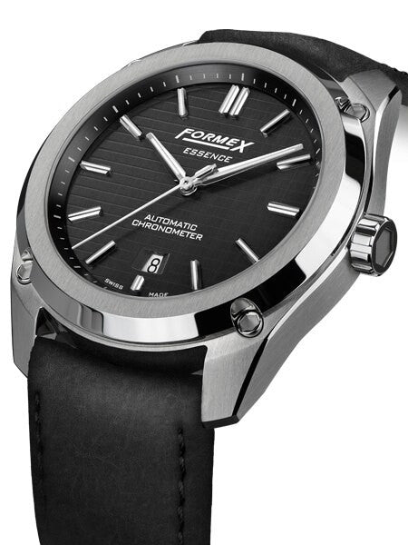 Formex Essence Swiss Automatic Chronometer with Black Dial #0330.1.6321.713