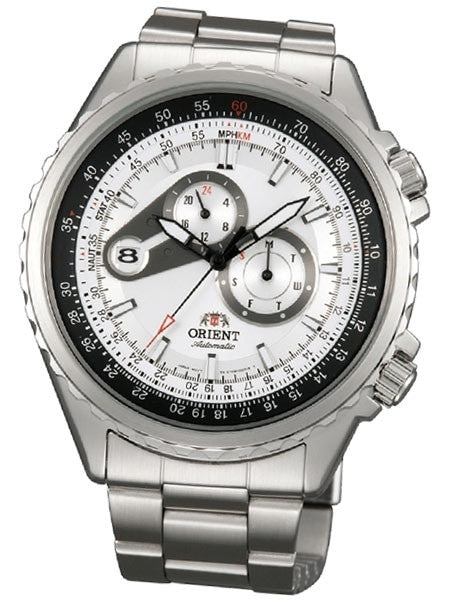 Orient Automatic Speedster Watch with Day and Date, 24-Hour Sub-Dial #ET0M001W