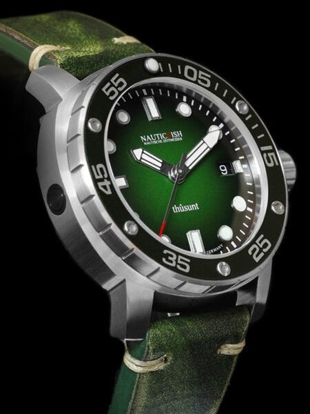 Nauticfish German Made 1000 Meter Automatic Pro Divers Watch with AR Sapphire Crystal #Thusunt-gruoni