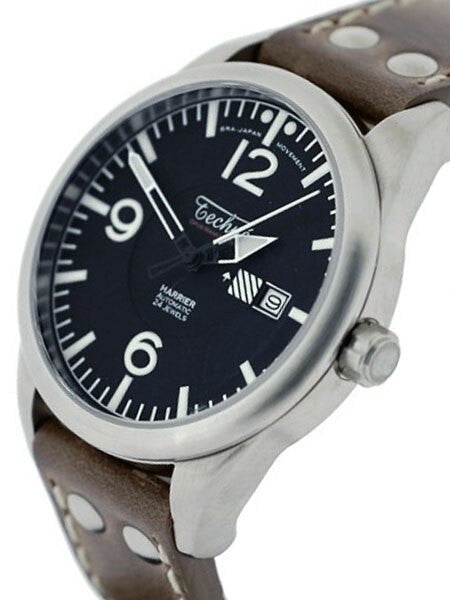 Techne Automatic 41mm Harrier Aviator Watch with Anti-Reflective Sapphire Crystal  #363.042