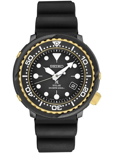 Seiko Prospex Tuna Dive Watch with Solar Movement and 47mm Case #SNE498