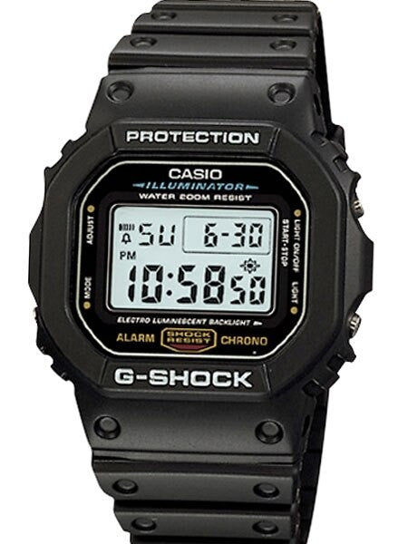 Casio G-SHOCK Multi-Function Chronograph Alarm Sport Watch #DW-5600E-1V